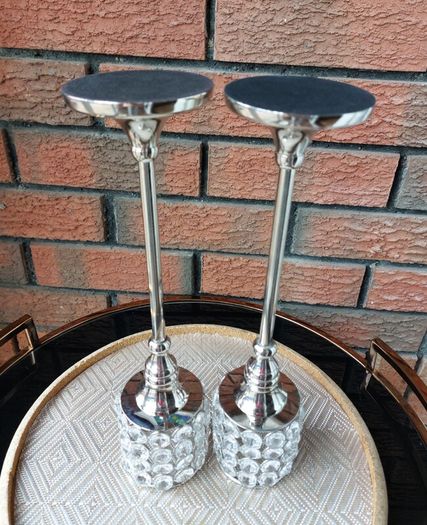 Tall Votive/Tea Light Holders x 2