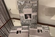 Kylie Minogue Cadence Double Size Grey Duvet Cover Bedding Set