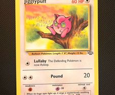 Vintage Pokemon Cards Trio Eevee 51/64 Meowth 56/64 Jigglypuff 54/64 Jungle 1999 NM