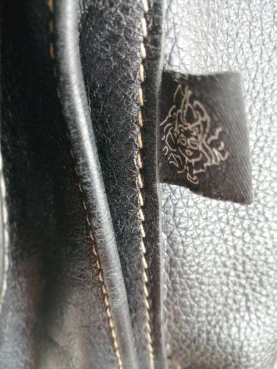 Getulio Black Leather Bag