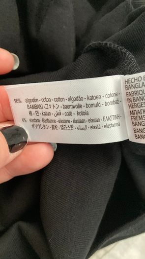 Bershka Black Top
