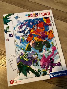 Clementoni supercolour puzzles 4+