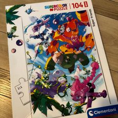 Clementoni supercolour puzzles 4+