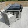 Rattan Dining Set, 8 Chairs + 1 Dining Table..free Delivery... Image 5