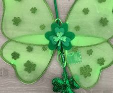 brand new st.petricks wings and magic wand set