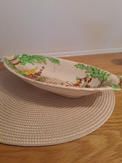 SylvaC Ware hand painted ceramic platter