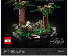 lego 75353 Endor speeder chase diorama