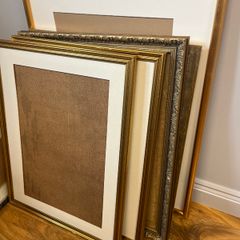 5 Large Gold Frames