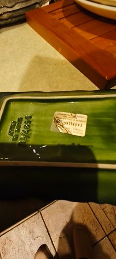 Set of 2 La Ceramica VBC Italy Grape Leaf Trinket Dish Numbered 9697/18 / 30.00 euro each or set of 2 for 50.00 euro