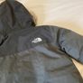 Genuine The North Face grey winter ski jacket school coat down insulated parka coat Image 3