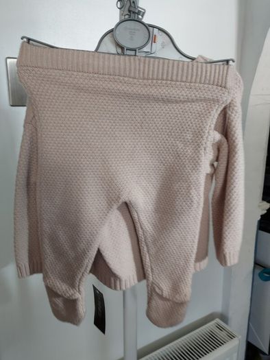 neutral knitted baby set age 0 to 3 month's nwt