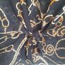 ladies print tie front blouse Image 2