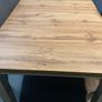 Large Extendable Solid Wood Table and Chairs - 6 Dark Grey Image 7
