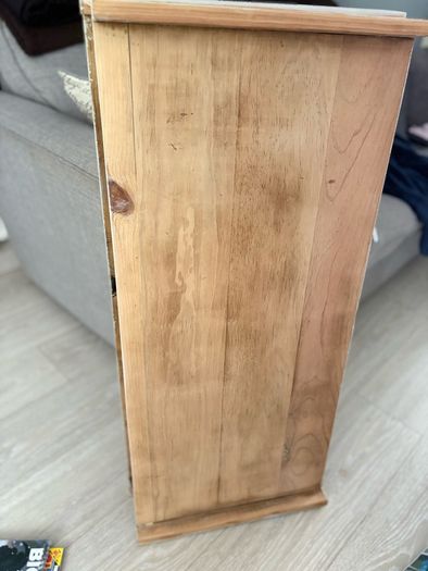 Large Mexican Pine Storage Coffee Table