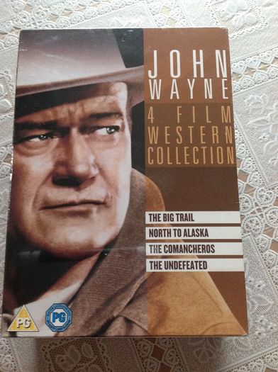 The John Wayne 4 film Western Collection.    DVD Boxset.