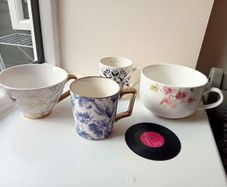 Mugs & Vinyl Coaster