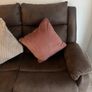 Recliner sofa + free cushions Image 6