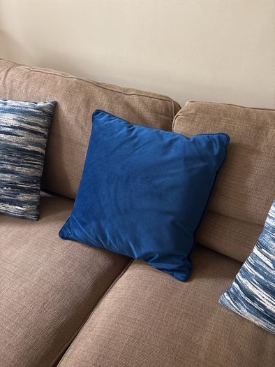 Three Cushion Combo blue