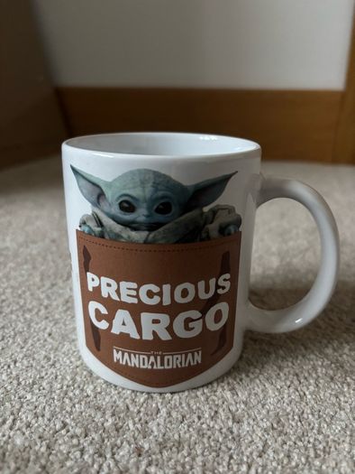Star Wars: The Mandalorian "Precious Cargo" ceramic mug