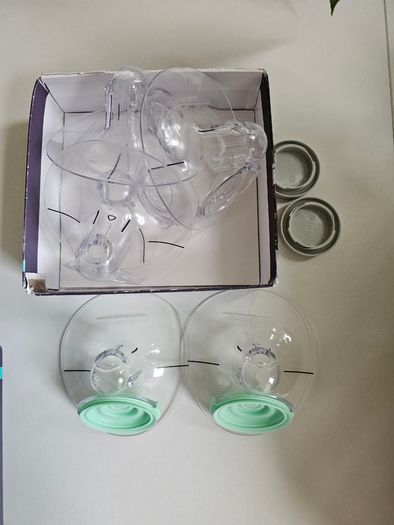 Two Elvie Breast Pump + extras