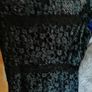 beautiful new zara black and green lace dress Image 4