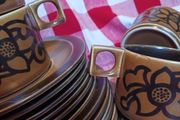 Kilrush/Celtic Earthenware/ Thomas pattern,Kilrush pottery, tea set