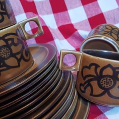 Kilrush/Celtic Earthenware/ Thomas pattern,Kilrush pottery, tea set