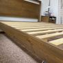 harvey norman solid wood king size bed frame! Image 7