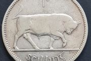 Ireland 1941 Silver Shilling Coin