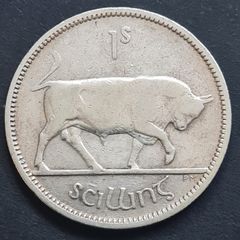 Ireland 1941 Silver Shilling Coin