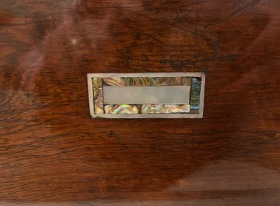 Mid-Victorian Rosewood Box