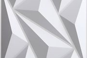 NEW SALE | ModernLiving 3D Wall Panels Wall Panelling 12 Pcs Decorative Diamond 19.7'x19.7' Wall Tiles White Wall Panels for Living Room, Bedroom, Bathroom, Interior Home Wall Decor(50cmx50cm)