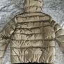 SikSilk Beige Puffer Jacket with Fur Hood Image 6