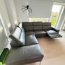 Grey Leather RHF Corner Chaise with Electric Recliner - Vancouver from EZ living (NO Delivery!) Image 4