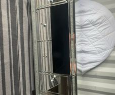 Mirrored 4-Drawer TV Unit / Sideboard