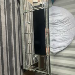 Mirrored 4-Drawer TV Unit / Sideboard