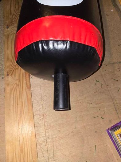 boxing bag upstanding with base