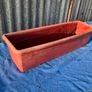 Single terracotta plastic window box Image 5