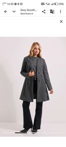 Wool midi coat size 12