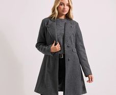 Wool midi coat size 12
