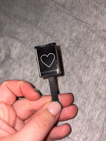 Heart magnet for cat eye polish
