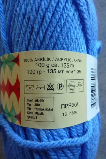 Balls of chunky yarn