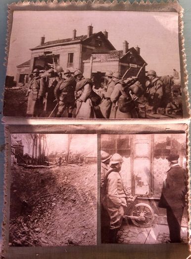 WW1 French Souvenir booklet Somme region