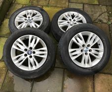 Alloys with tyres Ford