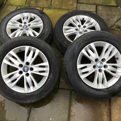 Alloys with tyres Ford