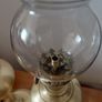 Antique  pair of Brass French oil lamps Image 4
