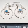 925 Sterling Silver Hippie Earrings Image 6