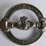 Vintage  Claddagh Brooch Image 3