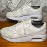Nike Air Max SC Ladies Triple White Leather Trainers UK7 EU41 Image 5