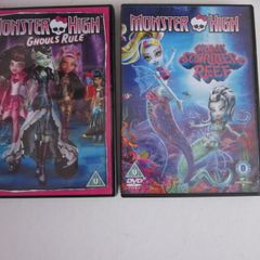 Monster High DVD's X2